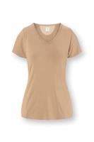 Pip Studio Pip Studio Toy Short Sleeve Top Solid Sand M