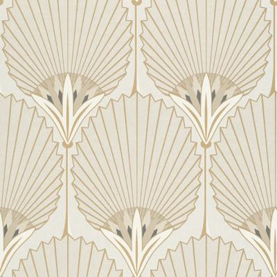 Dutch Wallcoverings Asperia - Nile Palm - Beige/Goud