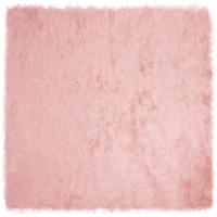Nep Schapenvacht Tapijt Tafalla Roze 240 x 240 cm Polyester