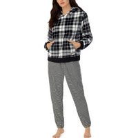 DKNY Chill Zone Long Sleeve Hood Top And Jogger - thumbnail