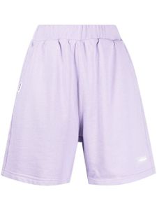 CHOCOOLATE short en coton à taille haute - Violet