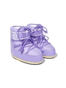 Moon Boot Kids bottines à empiècements - Violet