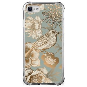 Case voor iPhone SE 2022/2020 | iPhone 8/7 Vintage Bird Flowers