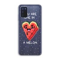 One In A Melon: Samsung Galaxy A03s Transparant Hoesje