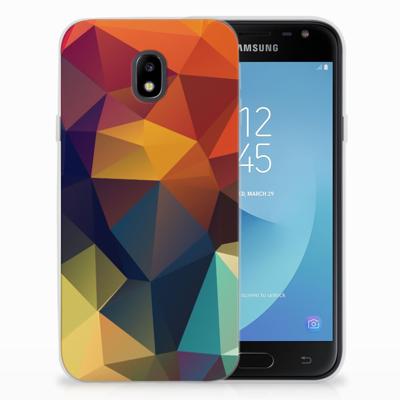 Samsung Galaxy J3 2017 | TPU Hoesje | Polygon Color