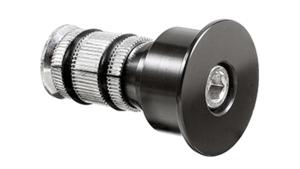 Ergotec spiegel adapter stuur zijkant m-88/m-99 alu zwart
