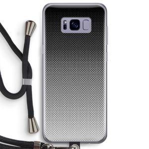 Musketon Halftone: Samsung Galaxy S8 Plus Transparant Hoesje met koord