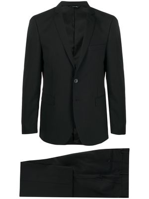 Tonello costume ajusté classique - Noir