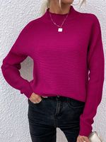 Casual Turtleneck Sweatshirt - thumbnail