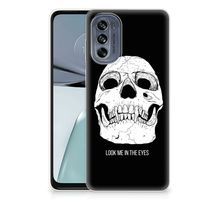 Silicone Back Case Motorola Moto G62 5G Skull Eyes - thumbnail