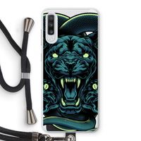 Cougar and Vipers: Samsung Galaxy A70 Transparant Hoesje met koord Cougar and Vipers: Samsung Galaxy A70 Transparant Hoesje met koord
