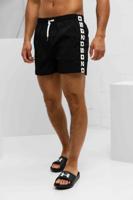 Dsquared2 Tape Logo Zwembroek Heren Zwart - Maat 46 - S - Kleur: Zwart | Soccerfanshop