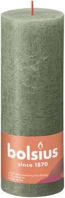 Stompkaars Fresh Olive 190/68 rustiek - Bolsius