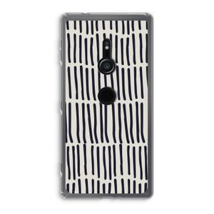 Moroccan stripes: Sony Xperia XZ2 Transparant Hoesje