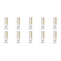 Energiezuinige LED Lampen 10-pack - G9 Fitting - Warm Wit 3000K - 4.8W