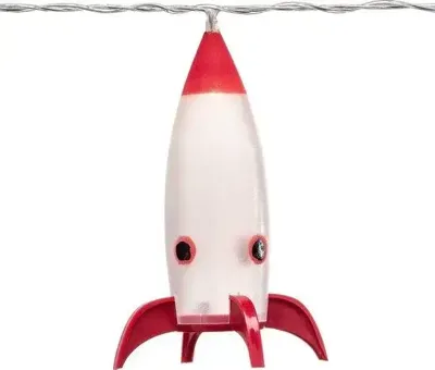 Konstsmide LED decoratie lichtsnoer 8 raketten 1,75 m, warm wit