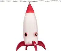 Konstsmide LED decoratie lichtsnoer 8 raketten 1,75 m, warm wit