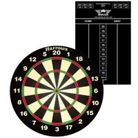 Dartbord Harrows set compleet dia 45 cm met een scorebord - thumbnail