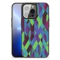 iPhone 13 Pro Max Backcover Abstract Green Blue