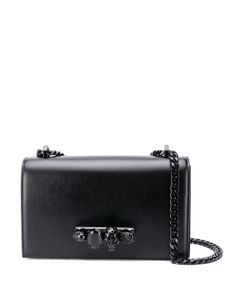 Alexander McQueen sac porté épaule Knuckle Duster - Noir