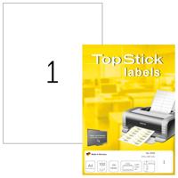 Topstick-etiketten 210x297mm 100 etiketten
