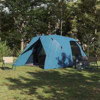 Koepeltent met dak met opslag Blauw 397 x 304 x 193 cm