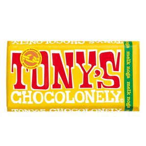 Tony's Chocolonely - Melk Noga - 180g