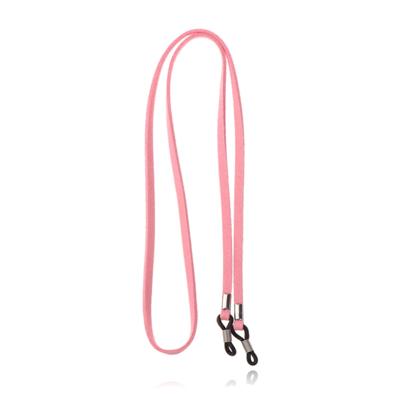 LGT Jewels Lichtroze Elastisch PU Leren Koord voor Zonnebril of Leesbril