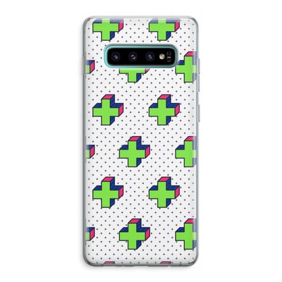 8-bit N°10: Samsung Galaxy S10 Plus Transparant Hoesje