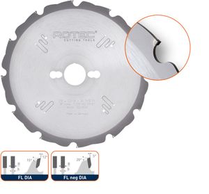 Rotec PKD zaagblad DIAMOND, ø300x2,2x30mm Z=30 FL DIA - 5533045