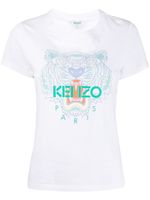 Kenzo t-shirt à logo imprimé - Blanc - thumbnail