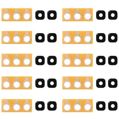 10 stuks Back Camera lenscover met Sticker voor Galaxy J2 Pro (2018)