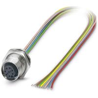 Phoenix Contact 1542732 Sensor/actuator inbouwconnector M12 Aantal polen (sensoren): 8 Bus, inbouw 0.50 m 1 stuk(s)