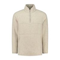 Blue loop Mackinaw Half Zip Sweater Trui Heren Beige S
