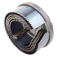 Wolfcraft Gatzaag | 5-delig | D33mm | Ø60, 67, 74, 81, 95mm | 1 set - 2162000