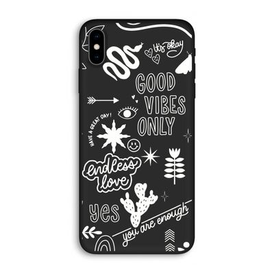 Good vibes: iPhone XS Max Biologisch afbreekbaar hoesje