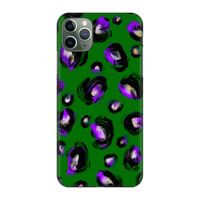 Green Cheetah: Volledig geprint iPhone 11 Pro Max Hoesje