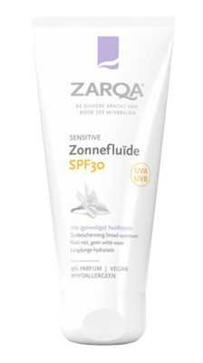 Zarqa Sensitive Zonnefluïde SPF30