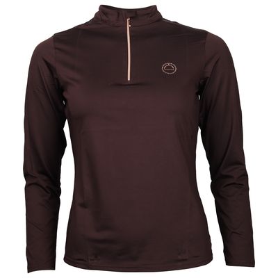 Trainingsshirt Montar Everly, XS in bruin Trainingsshirt Montar Everly, XS in bruin