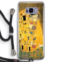 Der Kuss: Samsung Galaxy S8 Transparant Hoesje met koord