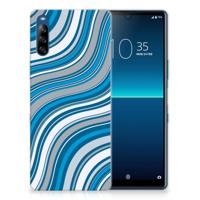 Sony Xperia L4 | TPU bumper | Waves Blue