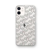 Zwanen: iPhone 12 mini Transparant Hoesje