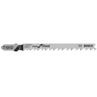 Bosch Accessories 2608637877 Decoupeerzaagblad T 101 D, Clean for Wood, verpakking van 100 stuks 100 stuk(s)