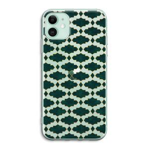 Moroccan tiles: iPhone 11 Transparant Hoesje