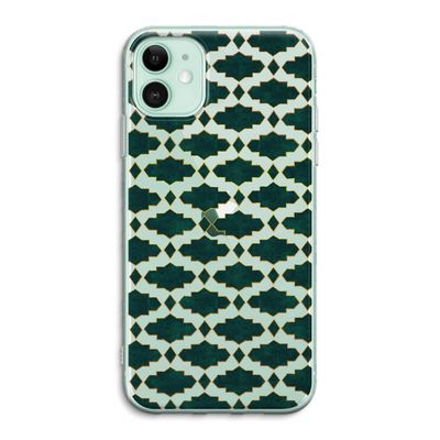 Moroccan tiles: iPhone 11 Transparant Hoesje