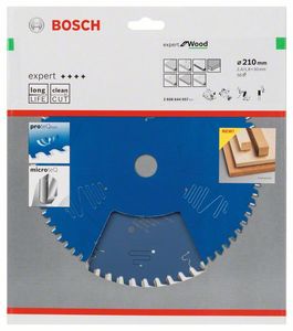 Bosch Accessories Expert for Wood 2608644057 Cirkelzaagblad 210 x 30 x 1.8 mm Aantal tanden: 56 1 stuk(s)