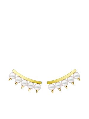 TASAKI puces d'oreilles Collection Line Danger plus en 18ct