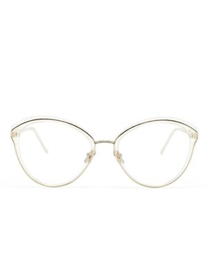 Leisure Society lunettes de vue Lovelace à monture papillon - Tons neutres