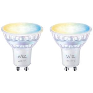 WiZ 8720169076709 LED-lamp Energielabel F (A - G) GU10 Reflector 4.7 W Warmwit tot koudwit 2 stuk(s)
