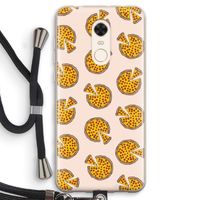 You Had Me At Pizza: Xiaomi Redmi 5 Transparant Hoesje met koord